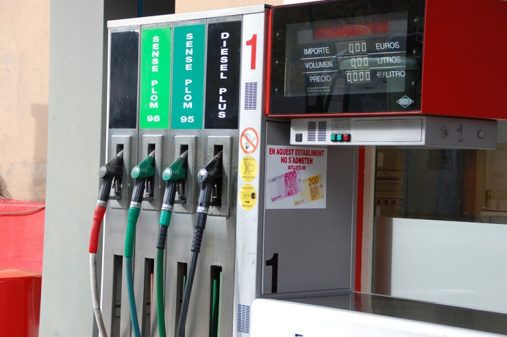 Els carburants han contribuït a l'alça de l'IPC del mes de juny.